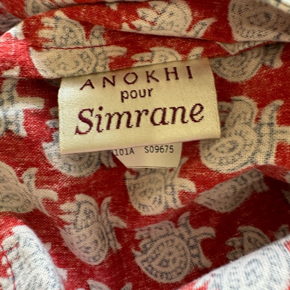 Anokhi Simrane Hand Block Printed Tote - Picture 4 of 6